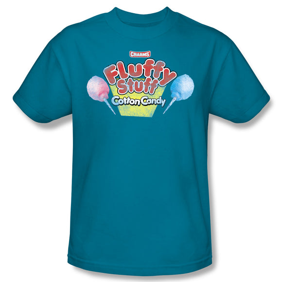 Fluffy Stuff Logo (Turquoise) T-Shirt - TootsieShop.com