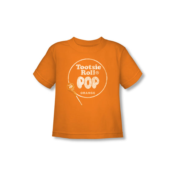 Pop Logo (Orange) Toddler Tee - TootsieShop.com