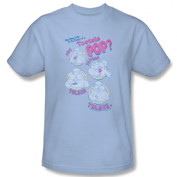 Three (Blue) T-Shirt - TootsieShop.com