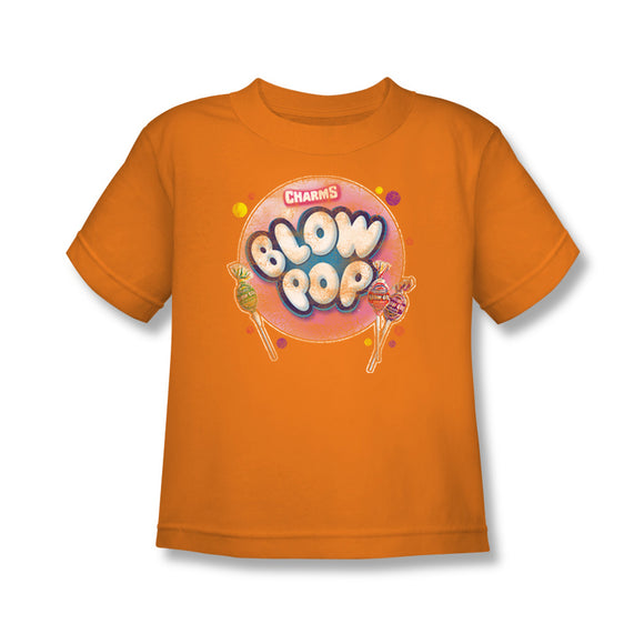 Blow Pop Bubble (Orange) Kids Tee - TootsieShop.com