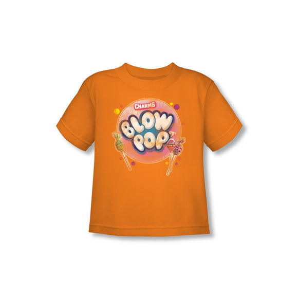 Blow Pop Bubble (Orange) Toddler Tee - TootsieShop.com