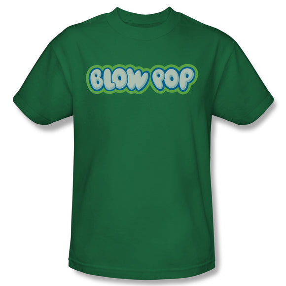 Blow Pop Logo (Kelly Green) T-Shirt - TootsieShop.com