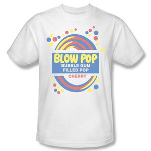 Blow Pop Label (White) T-Shirt - TootsieShop.com