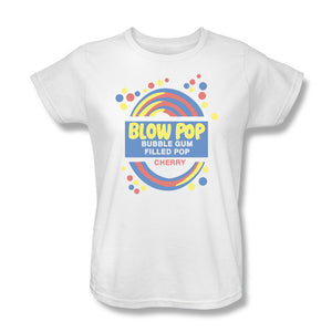 Blow Pop Label (White) Women's Tee - TootsieShop.com