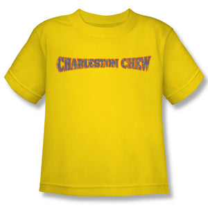 Charleston Chew Logo (Yellow) Kids Tee - TootsieShop.com