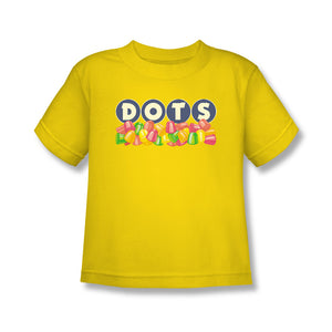 Dots Logo (Yellow) Kids Tee - TootsieShop.com