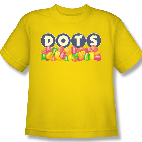 Dots Logo (Yellow) Youth Tee - TootsieShop.com