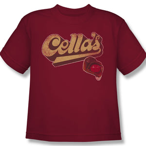 Cella's Logo (Cardinal) Youth Tee - TootsieShop.com