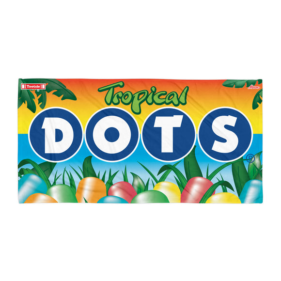 Tropical Dots Towel - TootsieShop.com