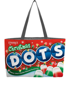 Christmas Dots Weekender Tote - TootsieShop.com